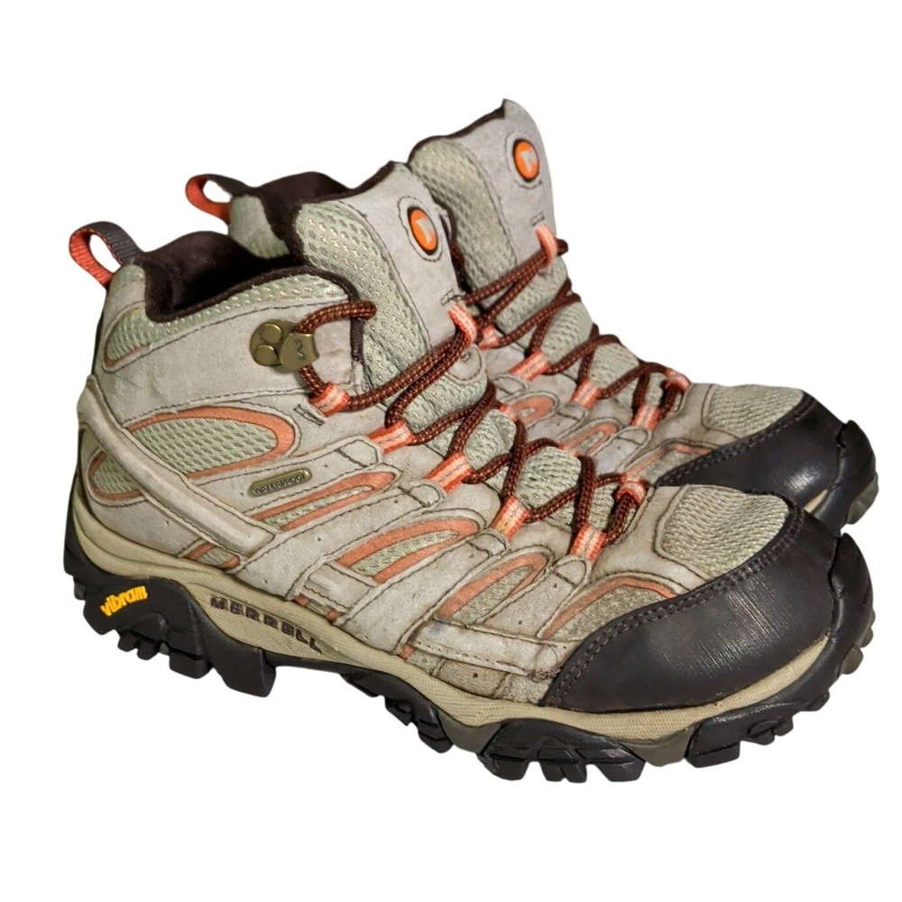 Merrell Moab 2 Mid Boots Womens Size 10 Waterproof Hiking Gorpcore Gorp Outdoor